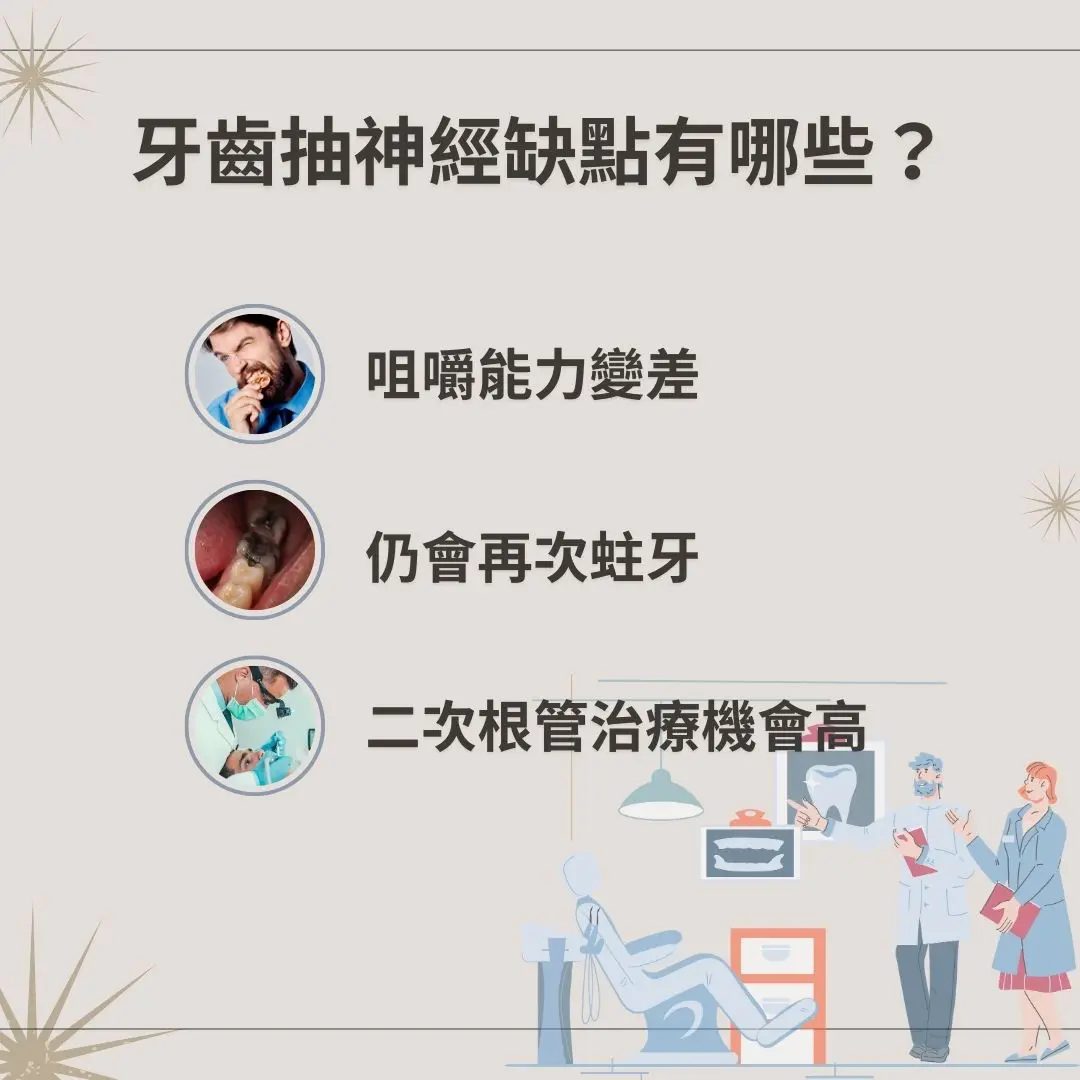 牙齒抽神經缺點會很多嗎?到底應不應該抽神經? 1 牙齒抽神經缺點