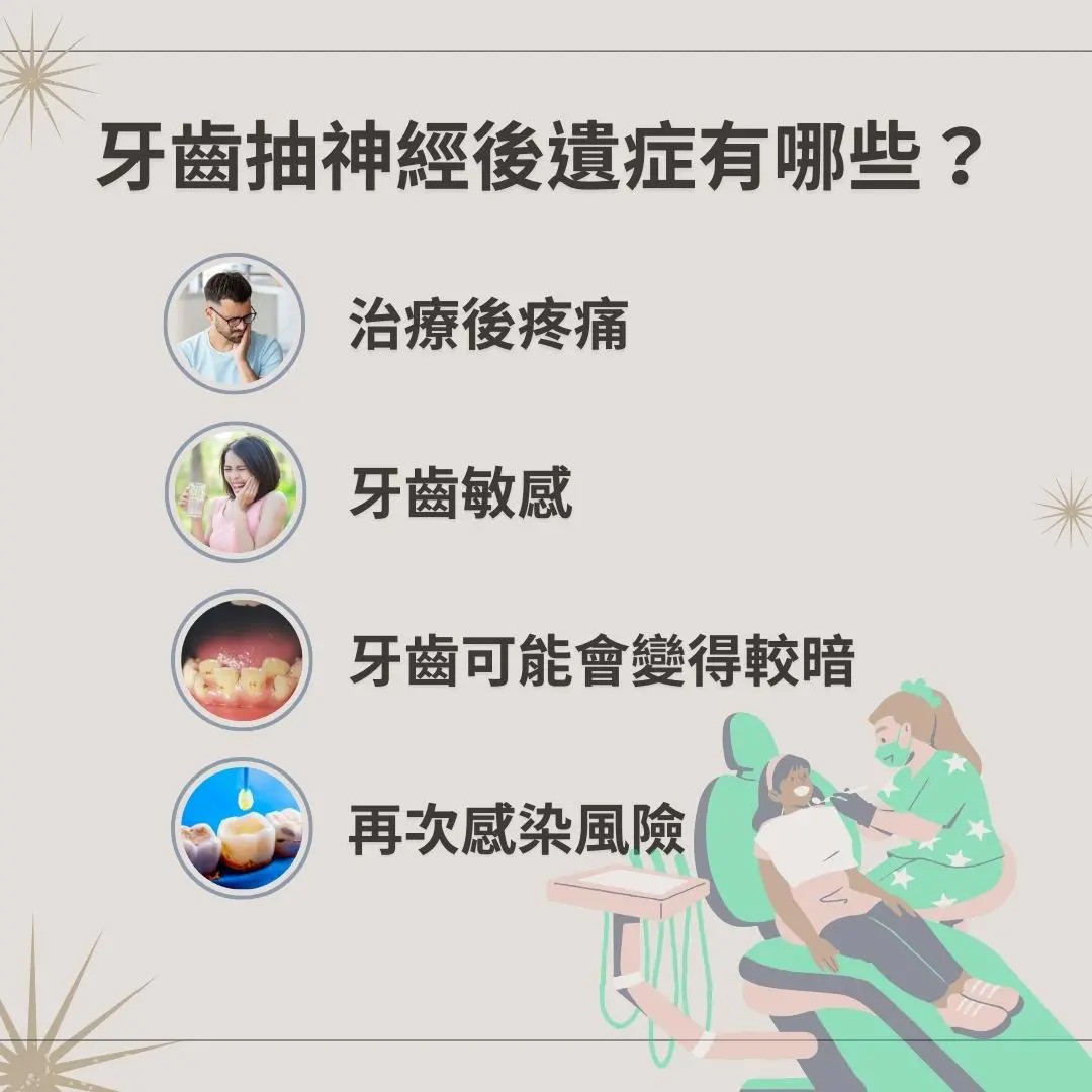 牙齒抽神經缺點會很多嗎?到底應不應該抽神經? 3 牙齒抽神經後遺症
